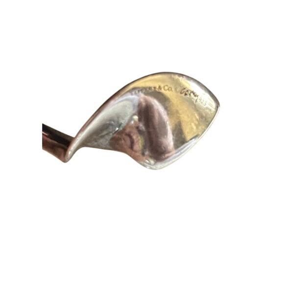 TIFFANY & CO Gehry Double Orchid Pendant Necklace Sterling Silver Unisex Classy - Picture 5 of 9